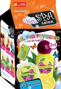 Ranok Żel pod prysznic + sól do kapieli Słodka mandarynka CREATIVE - Zabawki kreatywne - miniaturka - grafika 2