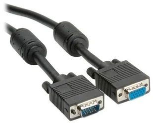 Roline Kabel VGAcable Ferrit HD15 m/f 2m - 11.04.5352 - Kable - miniaturka - grafika 3