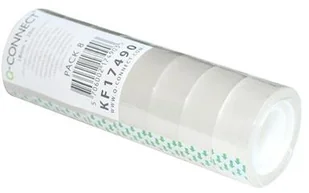 Q-Connect Taśma biurowa 18mm, 20m, 8szt. KF17490 - Taśmy klejące - miniaturka - grafika 2