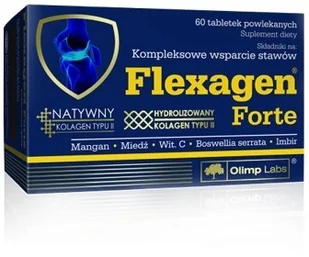 Olimp Flexagen Forte 60 tab 50030 - Ochrona stawów - miniaturka - grafika 2