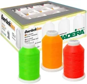 Akcesoria i części do maszyn do szycia - Madeira Zestaw nici do owerloków Madeira Aerolock 12 x 1200m MADEIRA 9203 - miniaturka - grafika 1