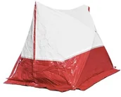 Pozostałe wyposażenie warsztatu - TROTEC Namiot roboczy 250 TE 250*200*190 dach stromy czerwony - miniaturka - grafika 1