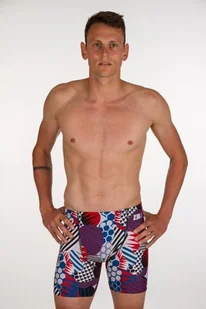 ZEROD Spodenki pływackie BOXERS Patchwork - Pływanie - miniaturka - grafika 6