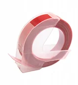 Papier do drukarek - Dymo Taśma 3D do wytłaczarki Omega Czerwona 12mm - miniaturka - grafika 1