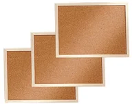 Tablice i flipcharty - MEMOBOARDS TABLICA KORKOWA 30x40cm RAMA DREWNIANA - miniaturka - grafika 1
