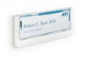 Identyfikatory - Durable 486002 Click Sign tabliczka przydrzwiowa 149x525 mm biały szt. 486002 - miniaturka - grafika 1