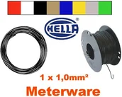 Inne akcesoria audio-wideo - Hella pojazdu przewodu 1,0 MM kabli pojazdu przewodów plecionych Fly, żółty 8KL 712 938-001 - miniaturka - grafika 1