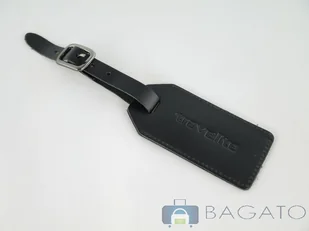 Travelite Identyfikator zawieszka do walizki 10 SKÓRA 010 czarny - Torby podróżne - miniaturka - grafika 2