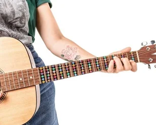 Gadget Master Naklejki do nauki gry na gitarze - Gadżety dla niej i dla niego - miniaturka - grafika 7