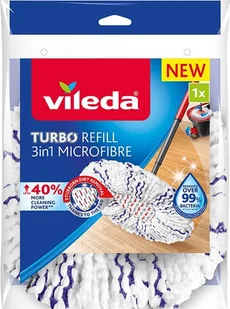 Vileda FHP Turbo 3in1 Microfibre Wkład Do Mopa 167749.. VILE-000968 - Miotły, szufle, mopy - miniaturka - grafika 2
