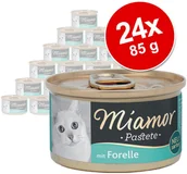 Mokra karma dla kotów - Miamor Zestaw Pastete, 24 x 85 g - Mięsny mix - miniaturka - grafika 1