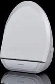 Deski sedesowe - USPA USPA Standard Deska sedesowa automatyczna myjąca z funkcją bidetu z pilotem dotykowym biała 7035RS - miniaturka - grafika 1