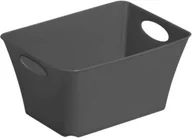 Pudła i pojemniki do przechowywania - ROTHO Pojemnik ROTHO Living 1.5L Antracytowy - miniaturka - grafika 1
