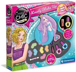 Clementoni Crazy chic Lovely make up Syrenka 18652 - - Zabawki kreatywne - miniaturka - grafika 3