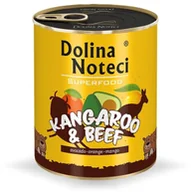 Mokra karma dla psów - Dolina Noteci Superfood Kangur i Wołowina 800g PDOL140C_PAK2 - miniaturka - grafika 1