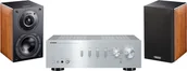 Zestawy stereo - Yamaha A-S301 srebrny) + NOTA 240 orzech) - miniaturka - grafika 1