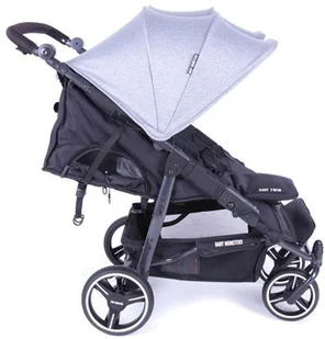 BABY MONSTERS Easy Twin 3.0S Szary - Wózki dziecięce - miniaturka - grafika 8