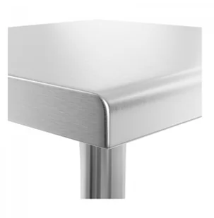 Royal Catering Stół roboczy - 80 x 60 cm - 190 kg - stal nierdzewna 10011352 RCAT-80/60-NW - Stoły gastronomiczne - miniaturka - grafika 3