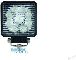 Micros Bosma BOSMA 6155 ROBOCZA 9xLED 12/24V 27W 1600 Lm KWADRATOWA SKUPIAJĄCA 1 szt) 6155 - Oświetlenie warsztatowe - miniaturka - grafika 2