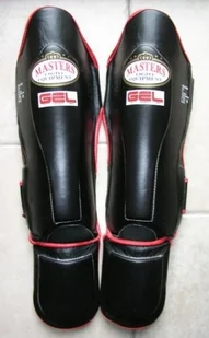 Masters FIGHT EQUIPMENT Ochraniacze piszczeli i stopy, NSS-3 GEL, rozmiar XL - Ochraniacze do sportów walki - miniaturka - grafika 4