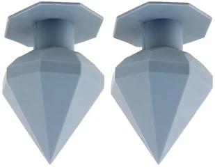 Wenko Zestaw dwóch silikonowych nakładek na kran DIAMENT czyści z kamienia i osadów None - Inne artykuły czyszczące - miniaturka - grafika 5