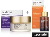 Zestawy kosmetyków damskich - Sesderma Sesgen 32 Cream + C-VIT Liposomal Serum ZESTAW Krem odżywczy aktywujący komórki 50 ml + Serum liposomowe 30 ml - miniaturka - grafika 1