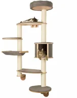 Drapaki dla kotów - Kerbl Drapak dla kota Dolomit XL Tofana, na ścianę, szary, 185 cm 81541 - miniaturka - grafika 1