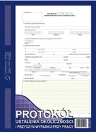 Druki akcydensowe - Michalczyk&Prokop 871-1 Protokół wypadkowy A4 - miniaturka - grafika 1