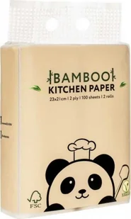 The Cheeky Panda Bambusowy ręcznik kuchenny 2 rol. - Ściereczki, gąbki, czyściki - miniaturka - grafika 3