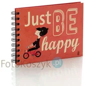 Albumy fotograficzne - Panodia Album Just be happy (tradycyjny 30 czarnych stron) - miniaturka - grafika 1