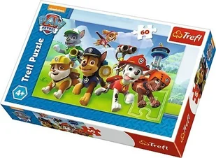 Trefl Puzzle 60 elementów Psi Patrol Gotowi do akcji - Puzzle - miniaturka - grafika 6