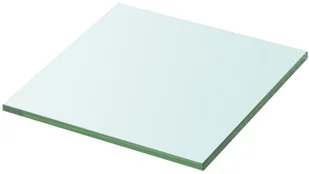 vidaXL vidaXL Półki, 2 szt., panel z bezbarwnego szkła, 30 x 30 cm - Półki do salonu - miniaturka - grafika 2