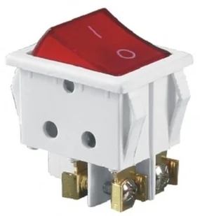 Orno POLSKA Łącznik kołyskowy podświetlany biały ŁK-6/BIAŁY - Inne akcesoria elektryczne - miniaturka - grafika 2