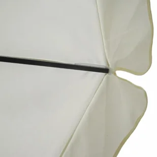 vidaXL vidaXL Parasol ogrodowy aluminiowy (500 cm) biały - Parasole ogrodowe - miniaturka - grafika 2