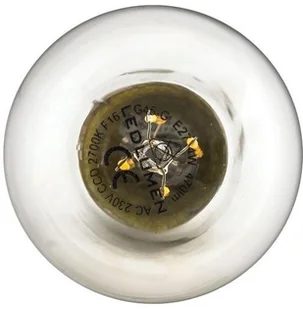 LEDlumen Żarówka LED COS CCD WW G45-G, E27, 4 W, barwa biała ciepła - Żarówki LED - miniaturka - grafika 4