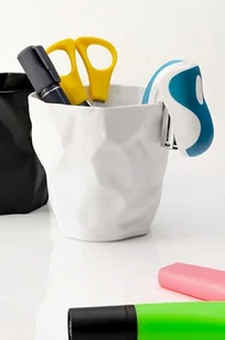 King Home Organizer biurkowy PLAST MINI biały BB-01MINI.WHITE - Przyborniki na biurko - miniaturka - grafika 4