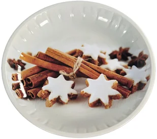 Kesper talerz na Boże Narodzenie, 32 x 3 cm, metal, wielokolorowa, 30 x 32 x 3 cm 894459 - Talerze - miniaturka - grafika 2