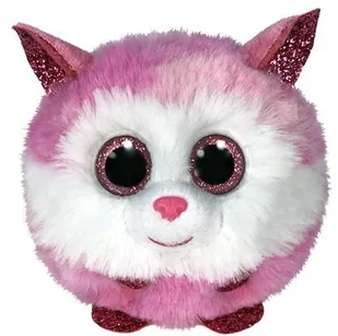 Ty Meteor Meteor Maskotka Puffies Różowy Husky - Princess 8 cm 5_800225 - Maskotki i pluszaki - miniaturka - grafika 2