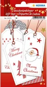 Zeszyty szkolne - Herma Zawieszki białe Boże Narodzenie - miniaturka - grafika 1