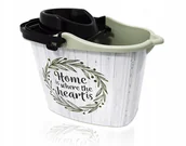 Miotły, szufle, mopy - Wiadro z wyciskaczem wiaderko na kółkach 14L Home - miniaturka - grafika 1