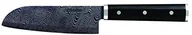 Noże kuchenne - Kyocera KYOCERA Kizuna serii Santoku nóż z ceramiki, czarna drewniana rączka, KTN-140-HIP - miniaturka - grafika 1