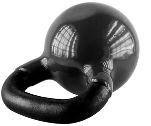 HMS Hantla winylowa żeliwna kettlebell czarna 6 kg - 27490-uniw - Kettlebell - miniaturka - grafika 2