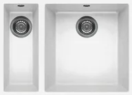 Zlewozmywaki - Elleci Quadra 150 (podwieszany) K96 Biały LKQ15096BSO - miniaturka - grafika 1