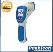 Inne urządzenia pomiarowe - PeakTech Cyfrowy Miernik Temperatury z podczerwienią PeakTech 4965 - miniaturka - grafika 1