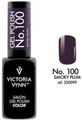 Lakiery hybrydowe - VICTORIA VYNN Lakier hybrydowy GEL POLISH COLOR Smoky Plum nr 100 VICTORIA VYNN - 8 ml VIC000303 - miniaturka - grafika 1