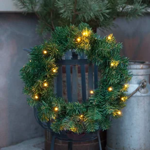 Eglo 410926 - LED Zewnętrzny wieniec bożonarodzeniowy z czujnikiem 20xLED/0,064W/3xAA IP44 - Akcesoria do oświetlenia - miniaturka - grafika 5