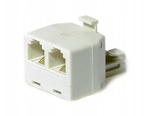 Rozgałęźnik RJ11-W/2RJ11-G RJ11-W/2RJ11-G - Akcesoria do monitoringu - miniaturka - grafika 3