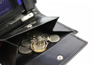 Cefirutti Portfel Męski Duży Pionowy Bez Zapinki Skóra Naturalna 7680272 - Portfele - miniaturka - grafika 9