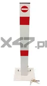 Wyposażenie miejsc publicznych - Polski produkt Blokada parkingowa - słupek składany XPZ-B zamykany na klucz - miniaturka - grafika 1