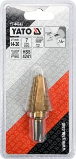 Yato WIERTŁO STOPNIOWE 14-26MM YT-44743 - Wiertła - miniaturka - grafika 3